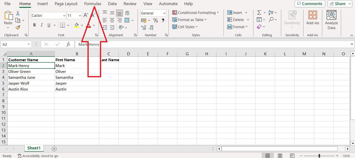         Description: How to create and show formulas in a spreadsheet in Excel.