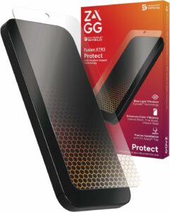 ZAGG InvisibleShield screen protector for Samsung Galaxy S10e.