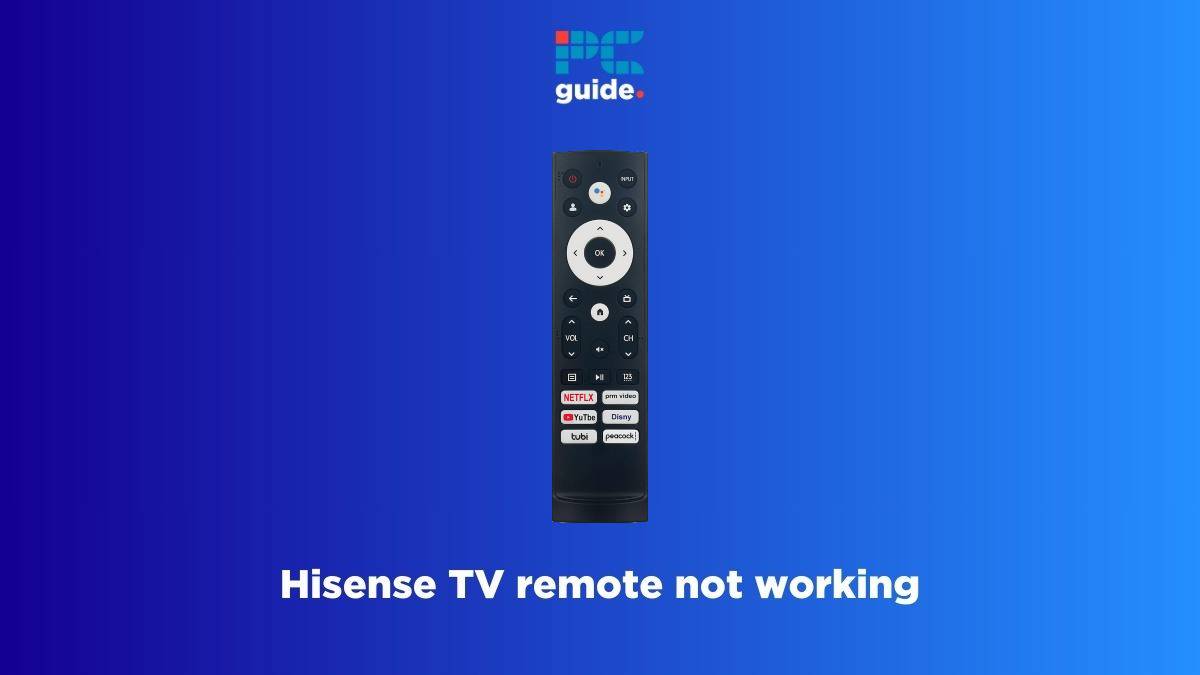Possible causes for a not working Hisense TV remote.