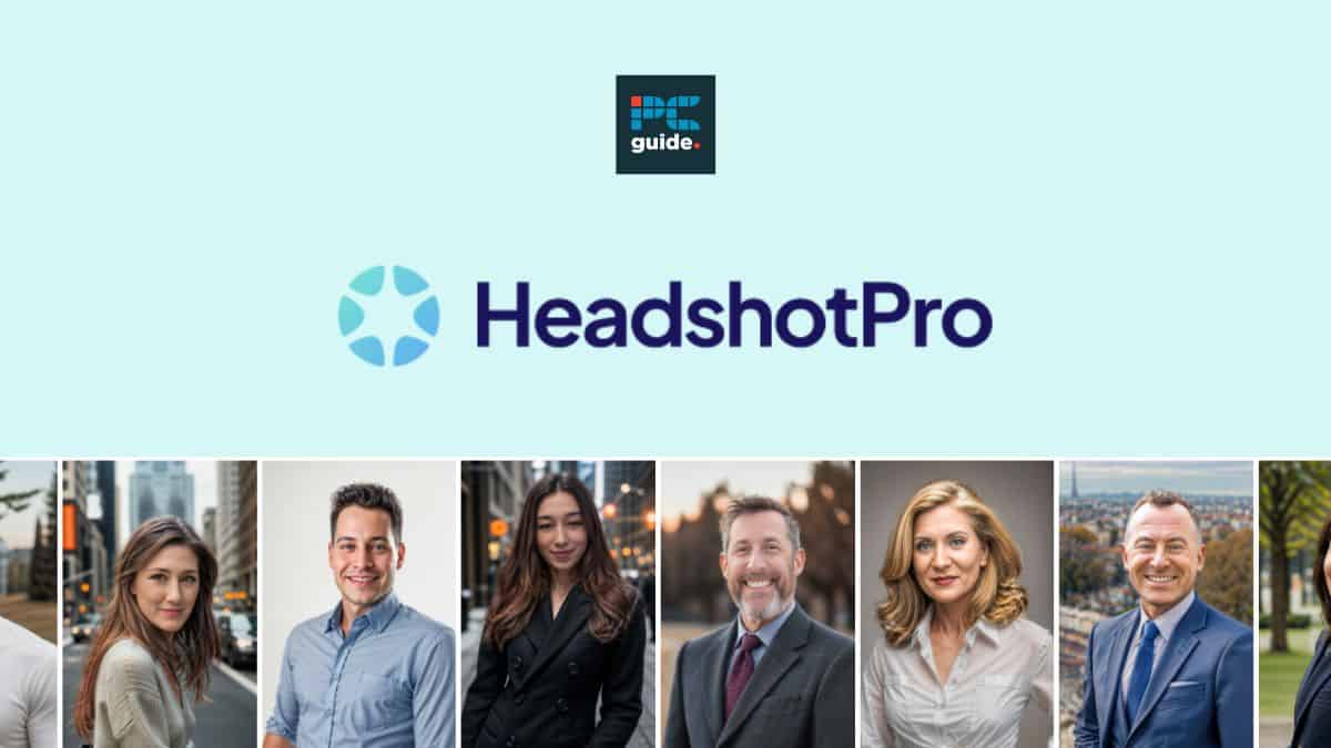 PCWer review of AI-generated photo service HeadshotPro.