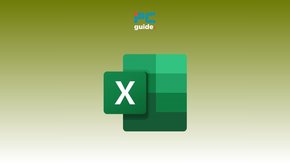 The Microsoft Excel logo on a green background, showcasing its ability to sum cells, work with text and numbers.