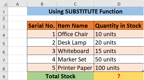 Utilize the SUBSTITUTE function in Excel to replace text with other characters or numbers within cells.