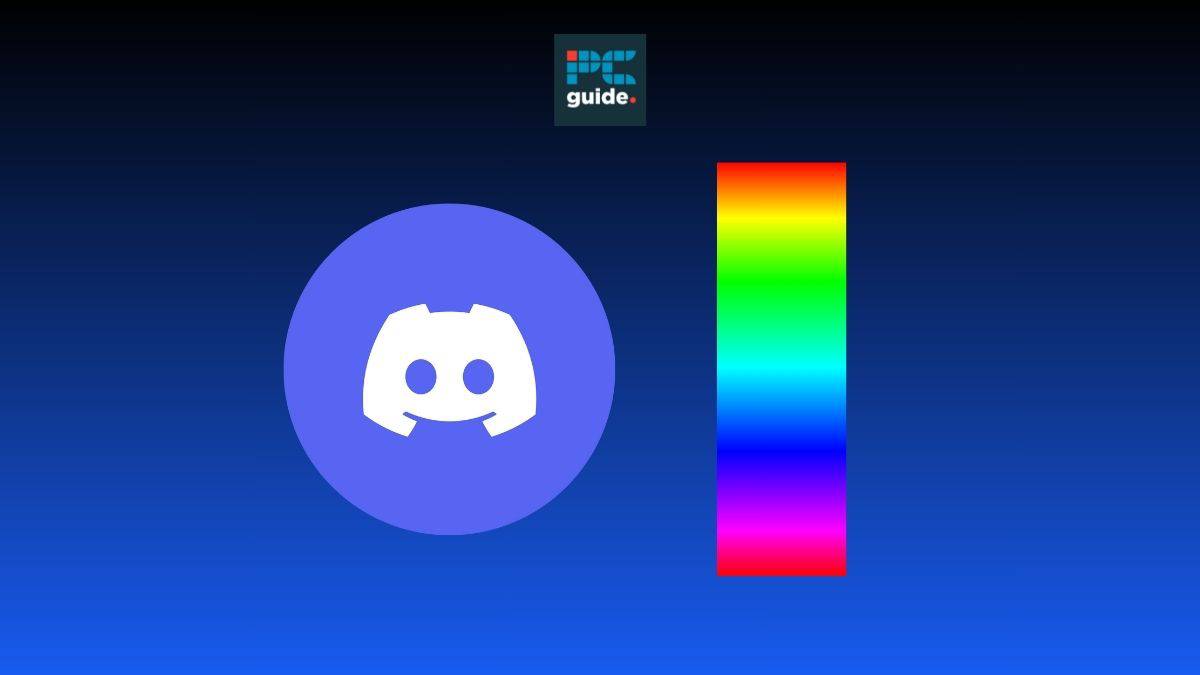 The image shows the PCWer above the Discord logo on a blue background