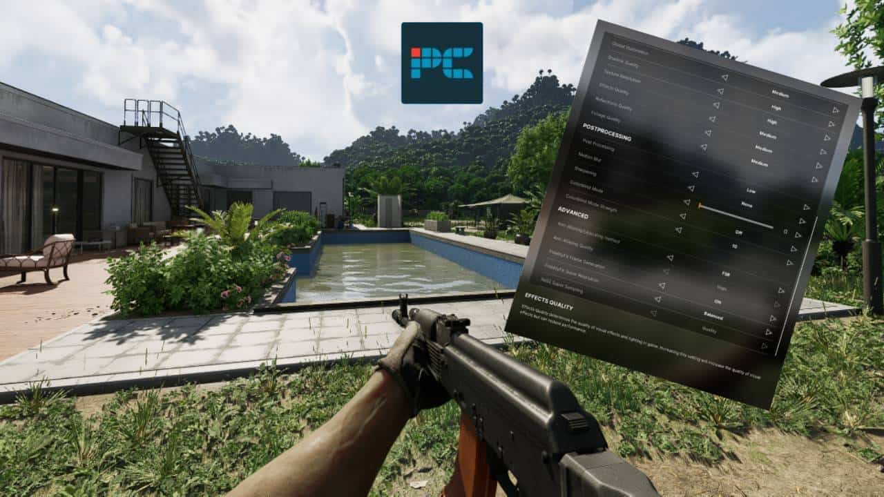 Best settings for Gray Zone Warfare, screenshot captured by PCWer