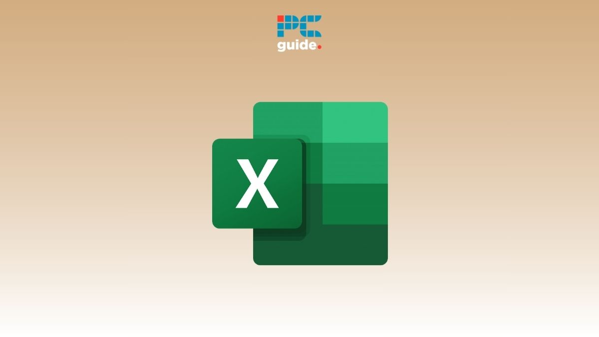 A logo of Microsoft Excel with varying shades of green rectangles and an "X" in white, placed against a gradient background with the PCWer logo at the top. Learn how to take a screenshot in Excel for easy documentation and sharing.