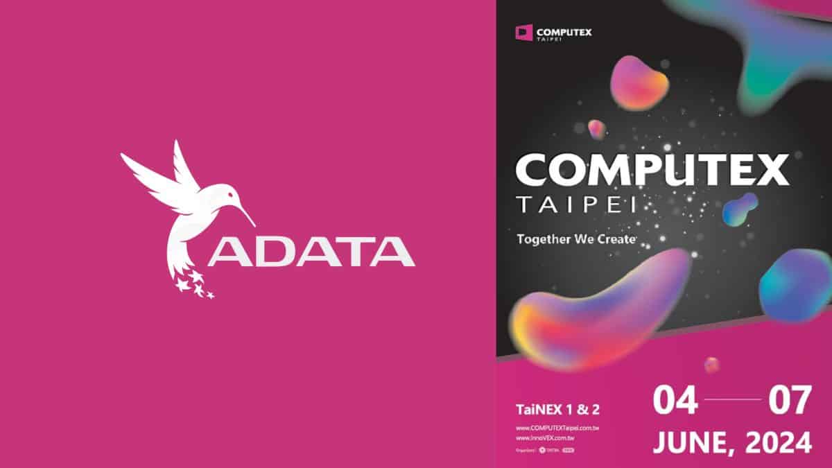 ADATA prepares to showcase full range at Computex 2024, including a new handheld gaming PC