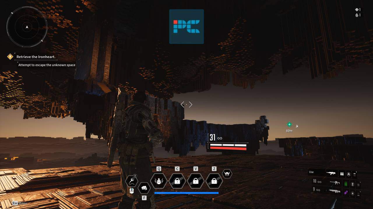The First Descendant gameplay screenshot, taken by PCWer